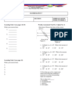 Mathematics 7 Wat - Week3 4 3rd