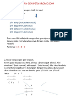 Pautan Gen dan Peta Kromosom