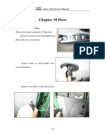 Chapter 10 Door: Disassembly of Front Door
