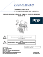 Vacuum Pump Welch 2534C-02