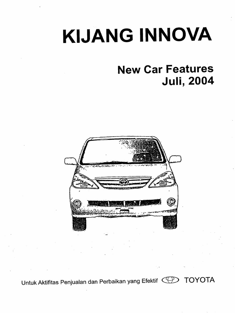 Kijang Innova PDF Free | PDF