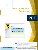 3 Problem Solving and Reasoning