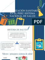 Organización Sanitaria en El Perú Sistema Nacional de