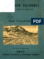 Catalogo Telefônico de Governador Valadares1957
