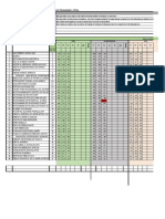 DAFTAR NILAI PAS MURNI KLS 6 A SMT 1