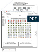 Lay Out Acara Wisuda Ke-49 Sttind Padang Tahun Akademik 2019/2020 Sati Hall, Hotel Pangeran's Beach