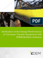 EDEM BulkSim Ebook Verification of Design Performance of Conveyor Transfer Equipment