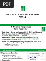 M1 Review On Basic Microbiology