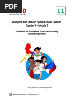 Disciplines and Ideas in Applied Social Sciences: Quarter 1 - Module 1 ...