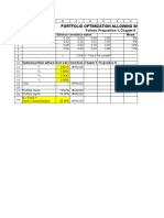 Portfolio Optimization Allowing Short Sales: Variance-Covariance Matrix Means