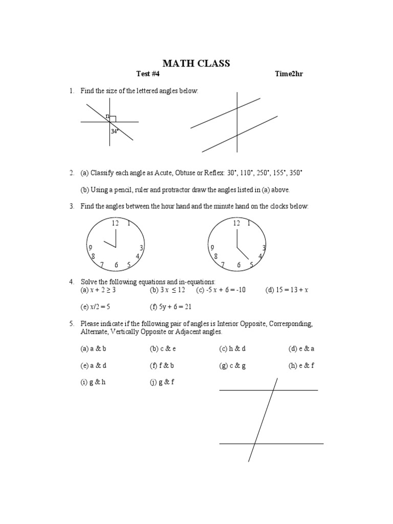 4THFORMTEST4 | PDF