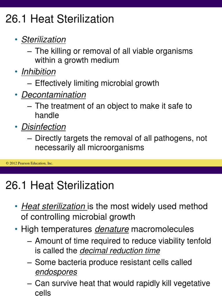 Heat Sterilization Sterilization Inhibition PDF Antiviral Drug