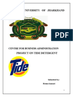 PROJECT_ON_TIDE_DETERGENT