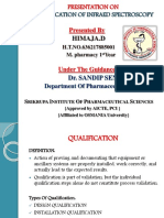 Qualification of IR