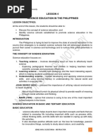 Enhancing Science Education in the Philippines | PDF | Science ...