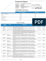 Draft Bill - Not Locked Till Date: Head Wise Summary