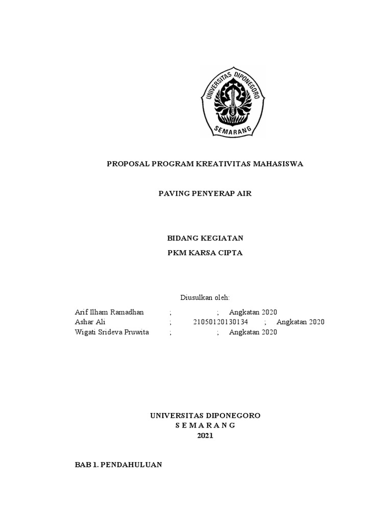 PKM 1 Kelompok 2 | PDF | Griya & Taman | Sains & Matematika