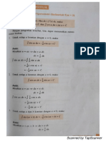 INTEGRAL FUNGSI TRIGONOMETRI BENTUK F(AX+B)