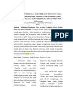 Efektifitas Pemberian Jahe Terhadap Frekuensi Mual Muntah Pada Ibu Hamil Trimester I Di Puskesmas Talaga Tahun 2020