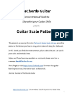 Fachords Guitar Scale eBook