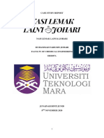 Case Study Report - Nasi Lemak Laini & Johari