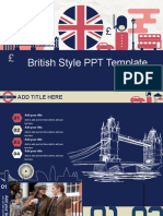 British Style PPT Template