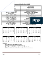 CAF Sep-2021 Class Test Schedule