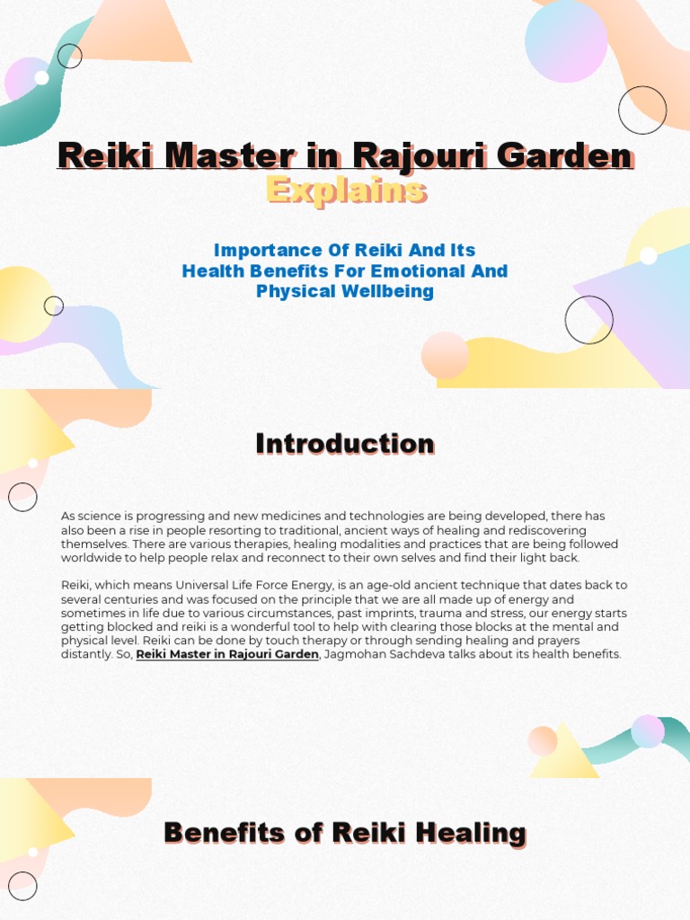 Reiki Healing in Delhi by Jagmohan Sachdeva | PDF