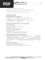 Intermediate DVD Worksheets Unit 8