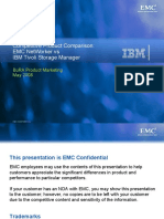 Competitive Product Comparison: Emc Networker Vs Ibm Tivoli Storage Manager