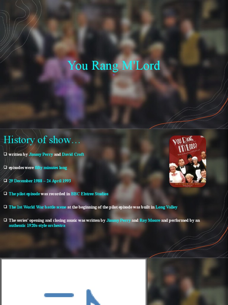 You Rang M'Lord | PDF