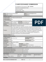 SEC Registration Form Summary