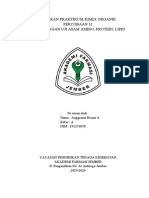 Kimor-Uji Asam Amino, Protein, Lipid