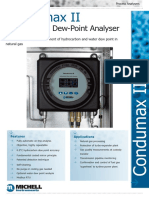 Condumax II: Hydrocarbon Dew-Point Analyser