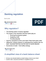 Banking regulation lecture provides overview of key concepts