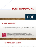 Project Management Framework V2