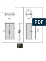 Gambar Sketsa Pintu Single Dan Double (Standart)