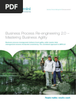 Business Process Re-Engineering 2.0 - Mastering Business Agility