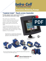 Electronic Precision Metering Pumps: "Control Freak" Touch-Screen Controller