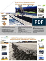 GEOWEB® 3D Solutions Out-Performs Planar Geogrid Systems For Ballast Reinforcement