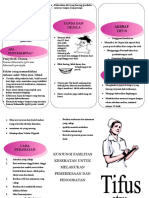 169296382 Leaflet Demam Tifoid