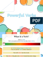 t2 e 4250 Powerful Verbs Powerpoint