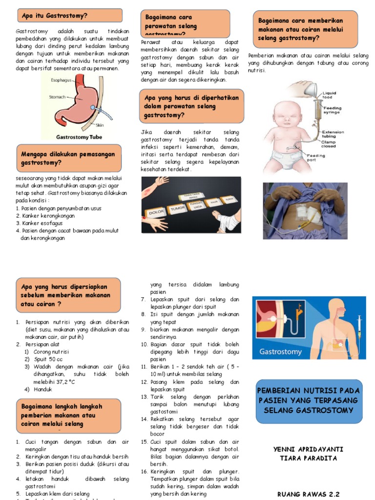 Leaflet Gastrostomy | PDF