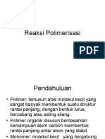 Reaksi Polimerisasi