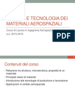 01 - Informazioni generali - Chimica e proprieta dei materiali