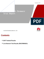 Enhanced Fast Dormancy Trial Report V1.0