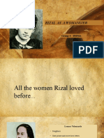 Rizal As A Womanizer: Group 4 - BMMA