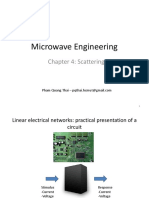 Microwave Engineering: Chapter 4: Scattering Matrix