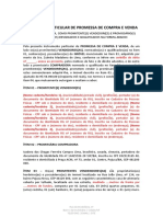 Contrato de Compra e Venda de de Imóvel À Vista Novo CC