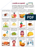 Clases de Conversación - La Comida - Imagenes